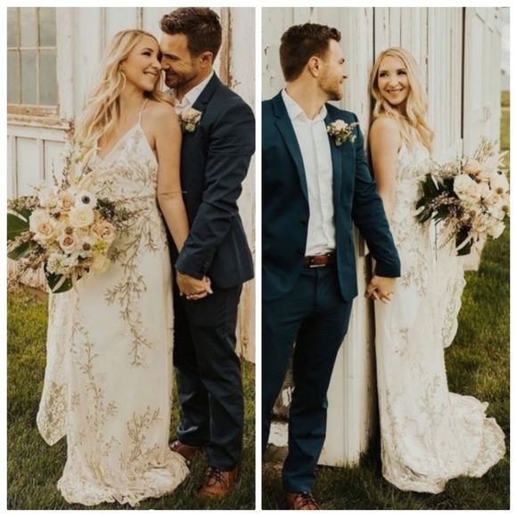 New By Watters Essen Reception/Wedding/Prom/Maid Of Honor Gown Dress NWT Size 00 - Picture 3 of 6